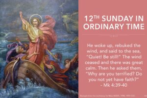 12th Sunday in ordinary time bulletin cover